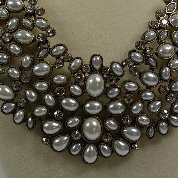 Baublebar Crystal and Pearl Statement Necklace - Picture 2 of 8